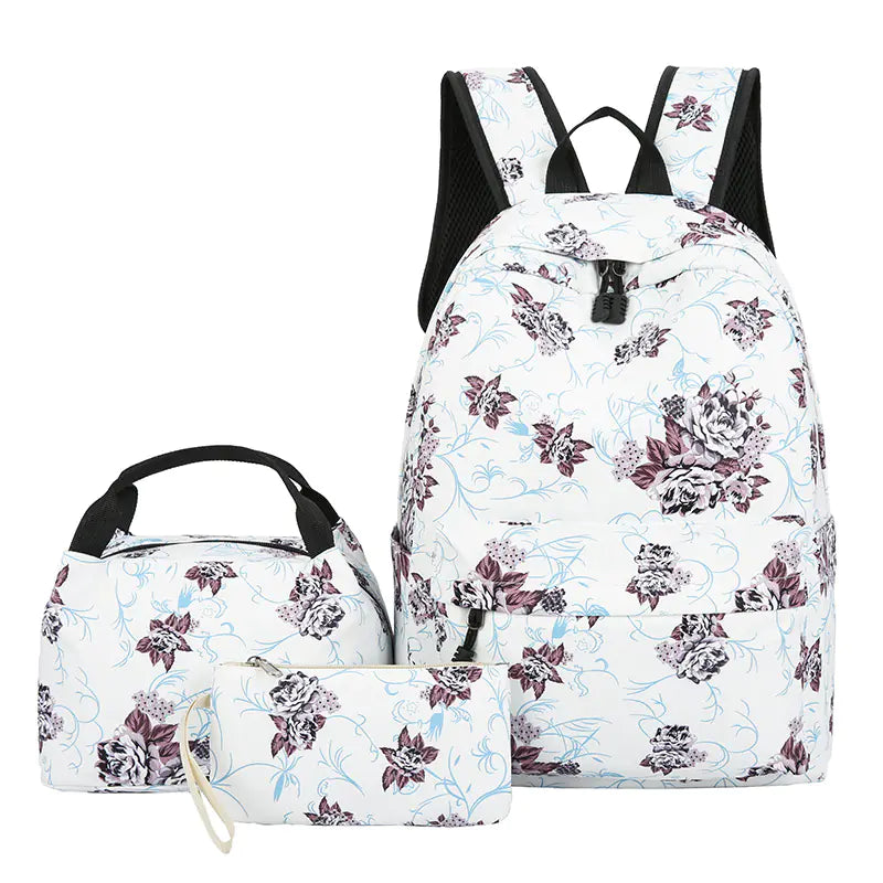 Floral Shoulder Backpack