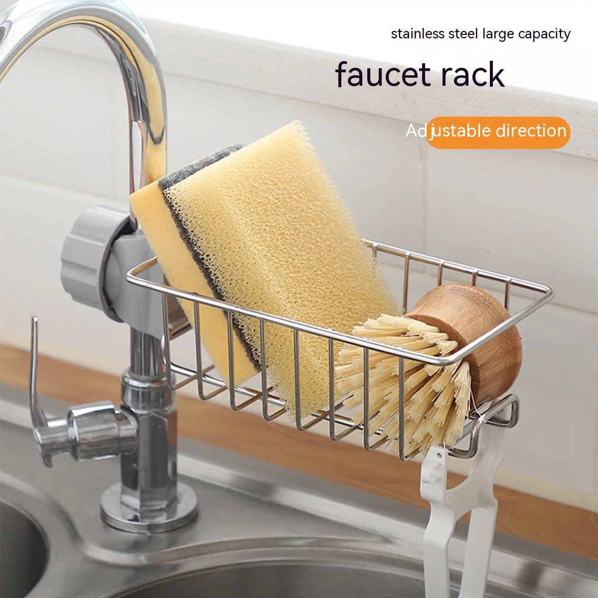 Faucet Mount Storage Hub