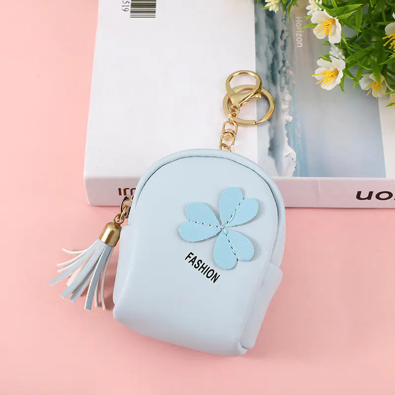 Chic PU Leather Coin Holder - Multi-Color