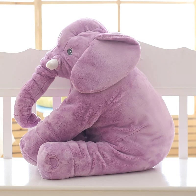 Snuggle Elephant Plush Pillow