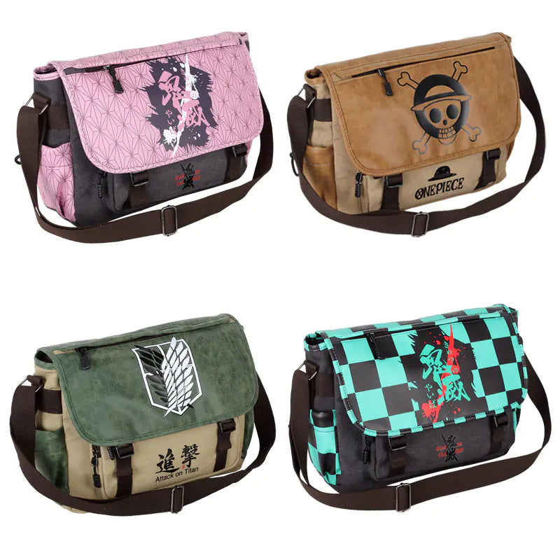 Demon Slayer, Tokyo Revengers, One Piece Canvas Backpack