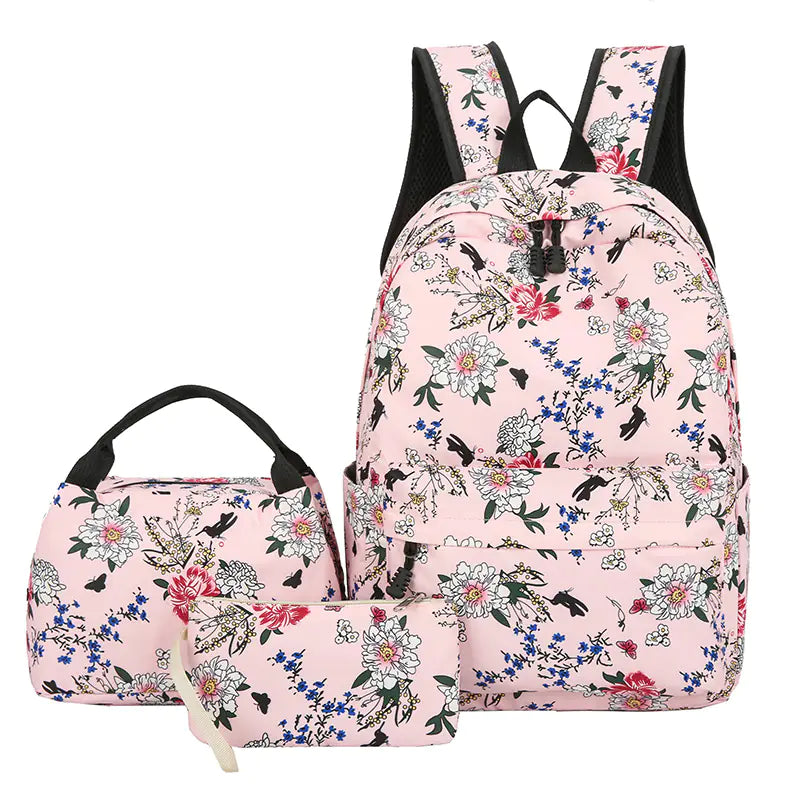 Floral Shoulder Backpack