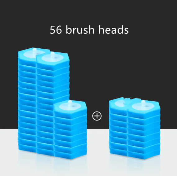 Disposable Toilet Brush with Long Handle for Deep Clean