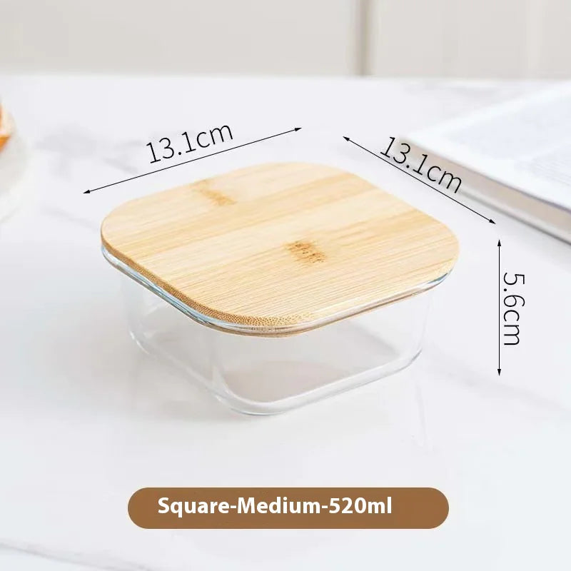 EcoGlass Square Containers