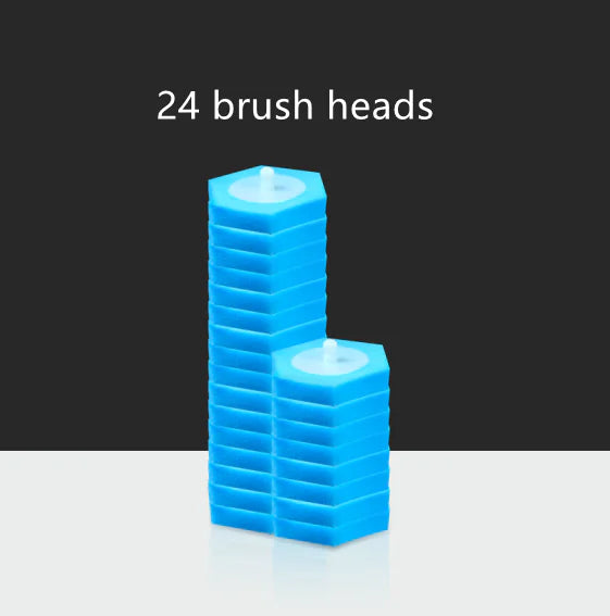 Disposable Toilet Brush with Long Handle for Deep Clean