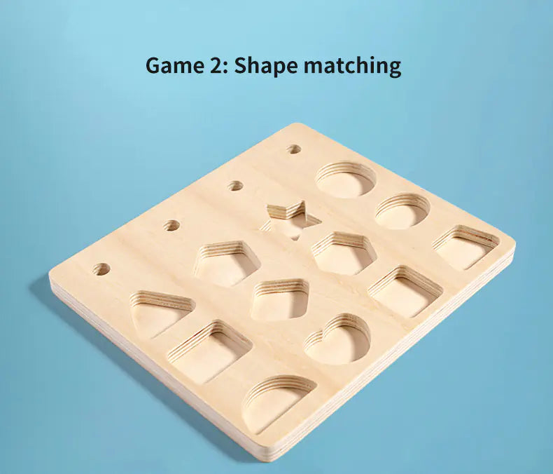 Geometry Shape Puzzle Board