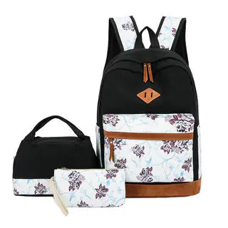Floral Shoulder Backpack