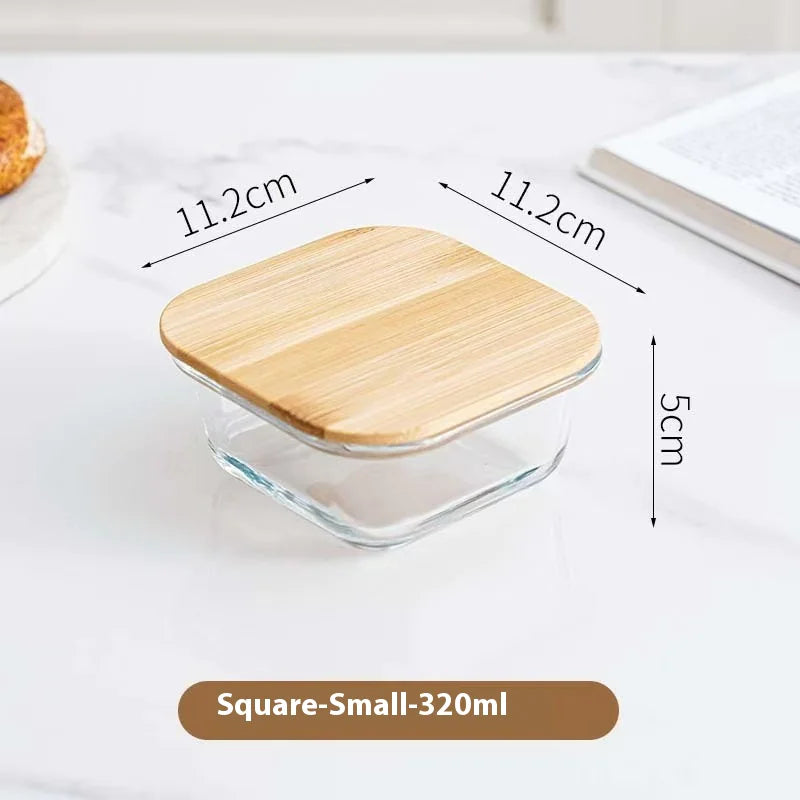 EcoGlass Square Containers