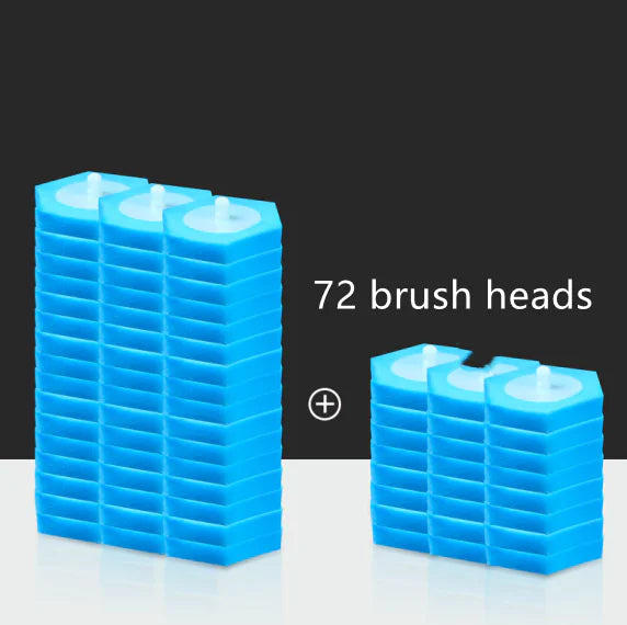 Disposable Toilet Brush with Long Handle for Deep Clean