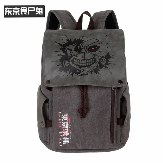 Anime Canvas Backpack - Attack on Titan, Tokyo Revengers, One Piece
