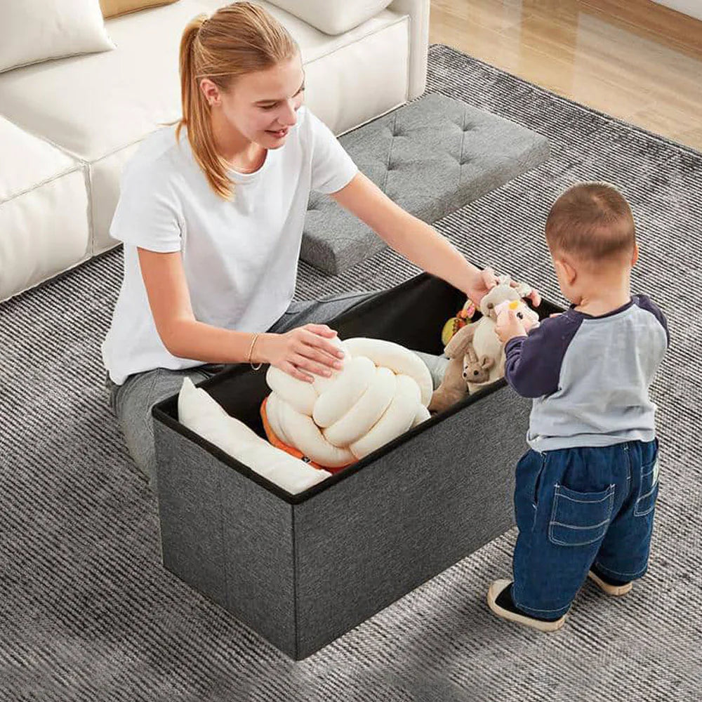Three-in-One Spacious Storage Ottoman