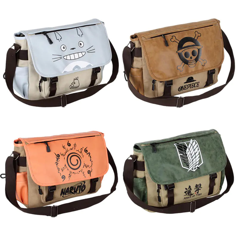 Demon Slayer, Tokyo Revengers, One Piece Canvas Backpack