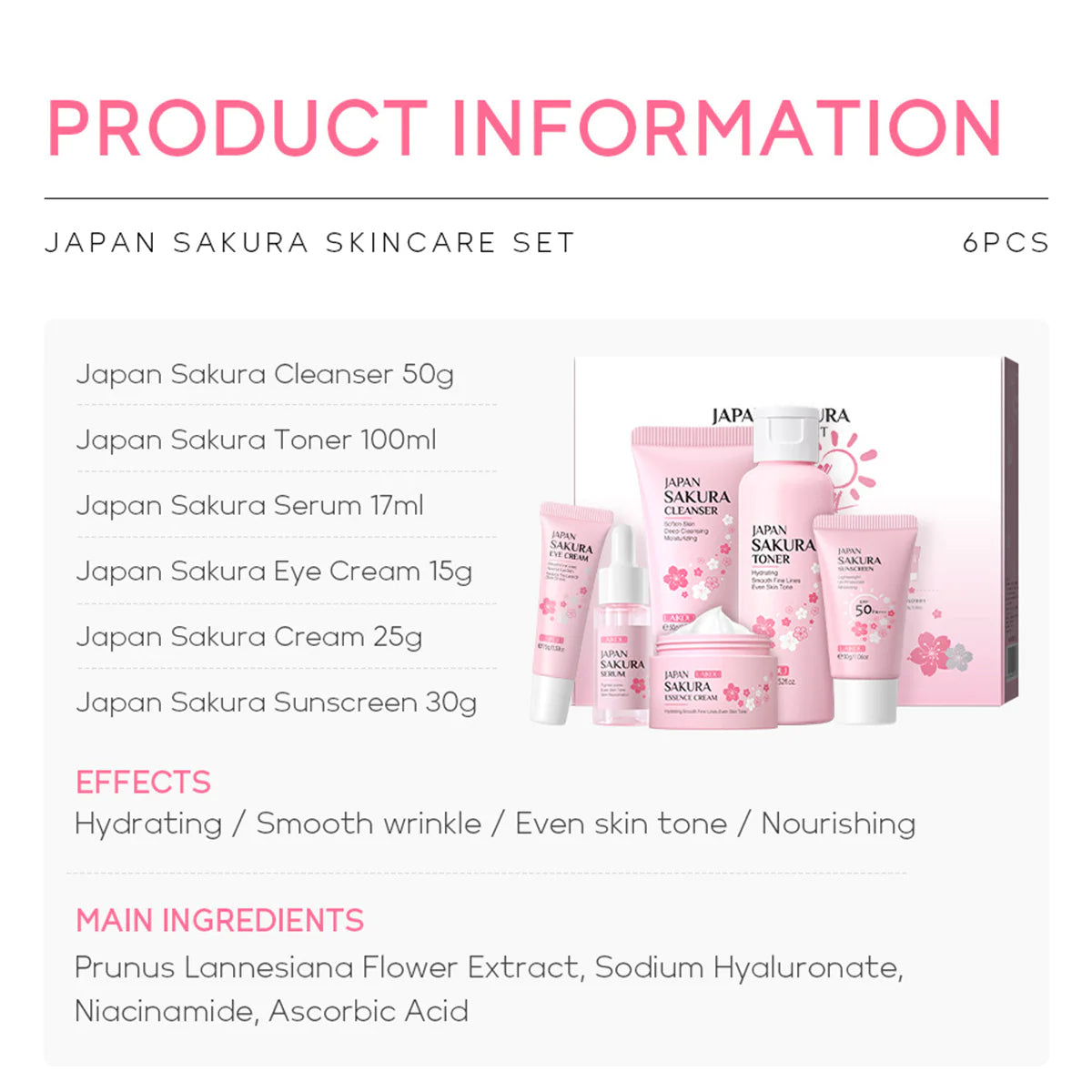 Sakura Blossom Beauty Kit