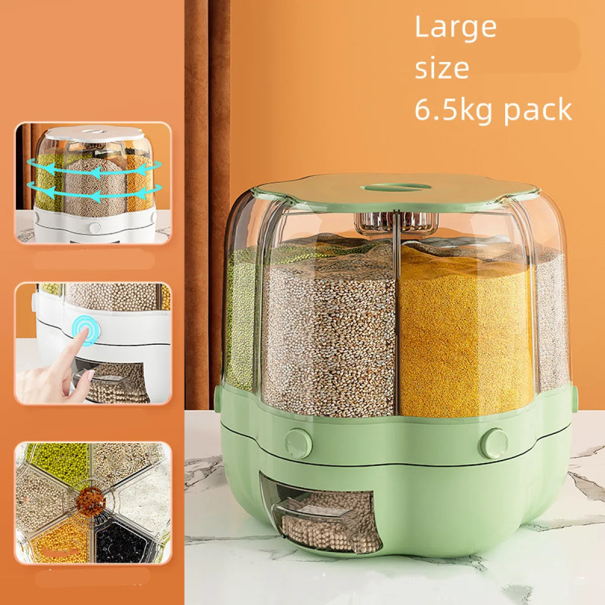 Rotatable Storage Dispenser